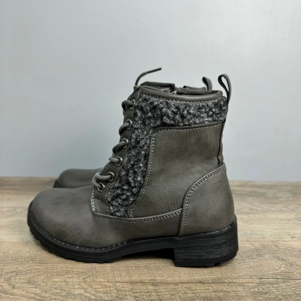 GC Kids Combat Boots Toddler Girls sz 13 NEW #K-28